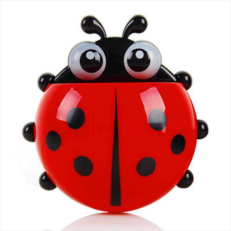 Ladybug Shape Toothbrush Holder 1 pc